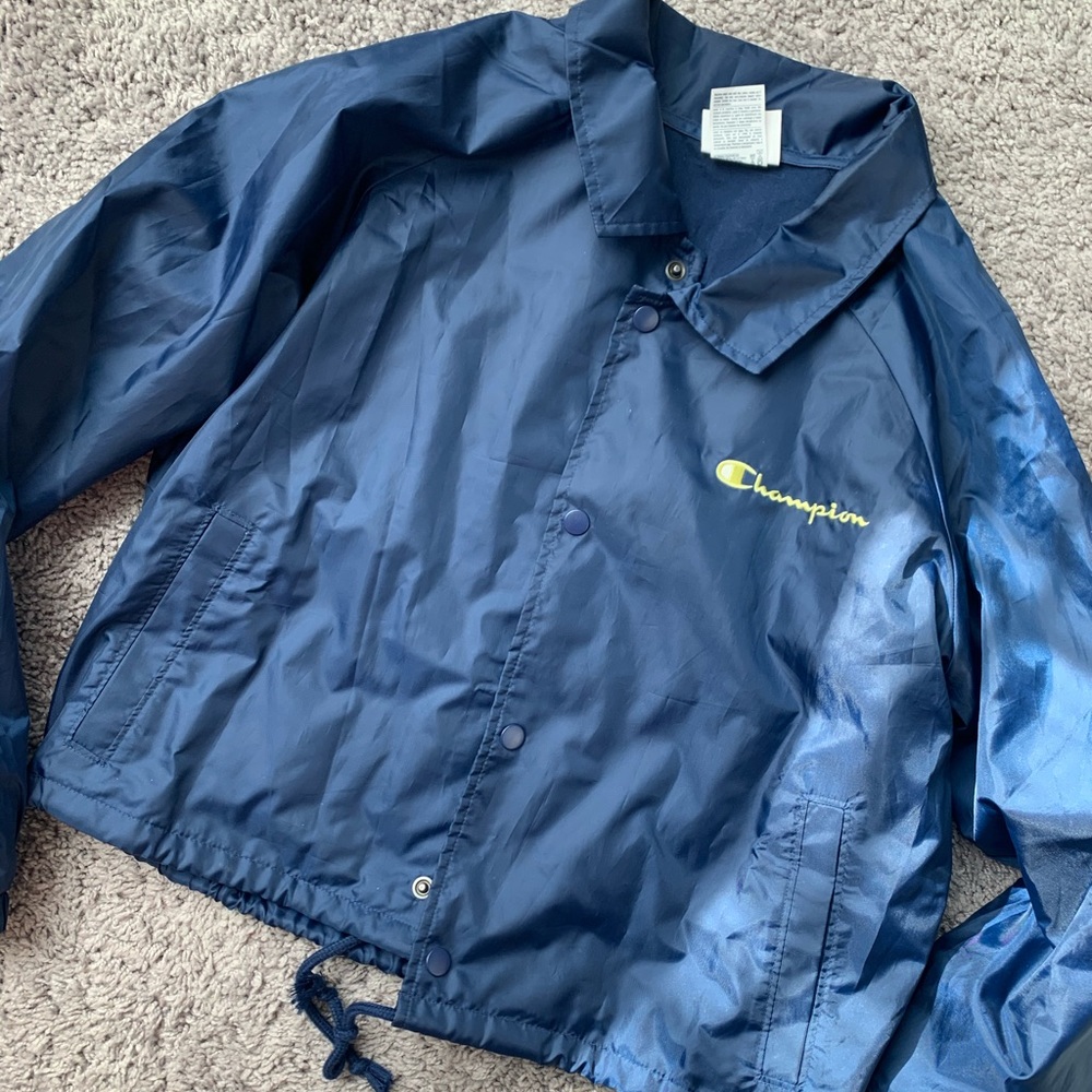 CHAMPION Pastels Navy Jacket, Small (Youth Large) - Picture 4 of 6